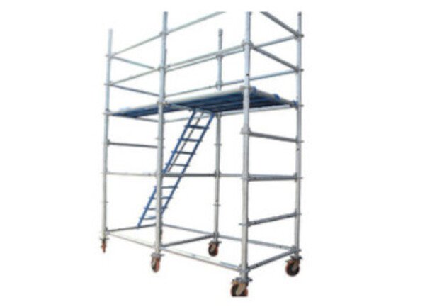 plataforma de metal